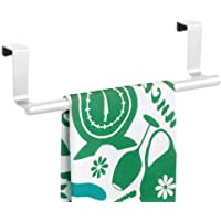 mDesign Barra para colgar paños de cocina – Colgador de cocina para las puertas de los armarios – Toallero de baño de…